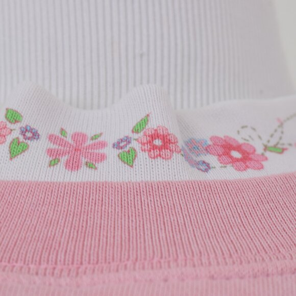 Vintage 80s/90s pullover Cotton/Poly Mockneck Sweatshirt by Blair | size Large - Picture 10 of 12